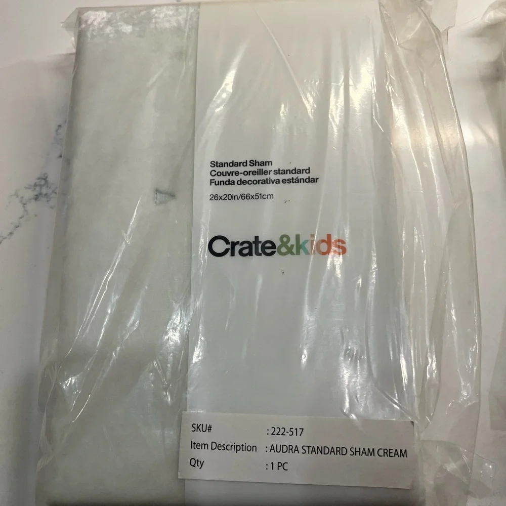 Crate & Barrel Kids standard Velvet Sham